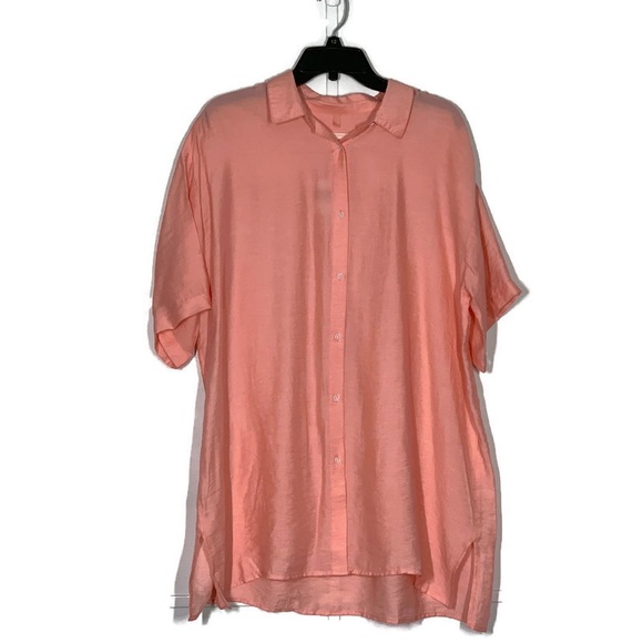 LOU & GREY Twill Oversized Shirt Mini Dress - Picture 5 of 13